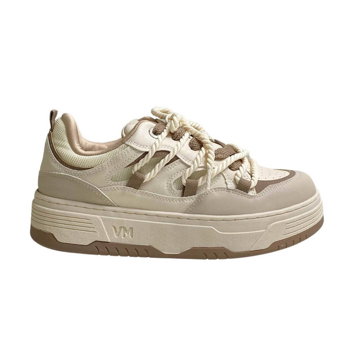 Tênis Via Marte Feminino 225009 Bege