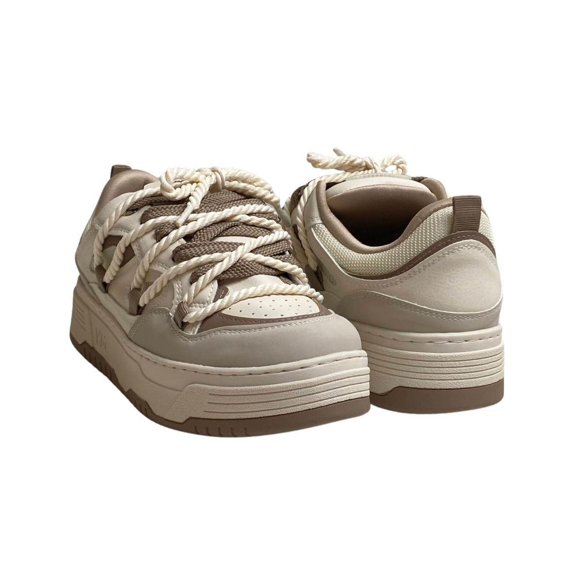 Tênis Via Marte Feminino 225009 Bege Branco 5
