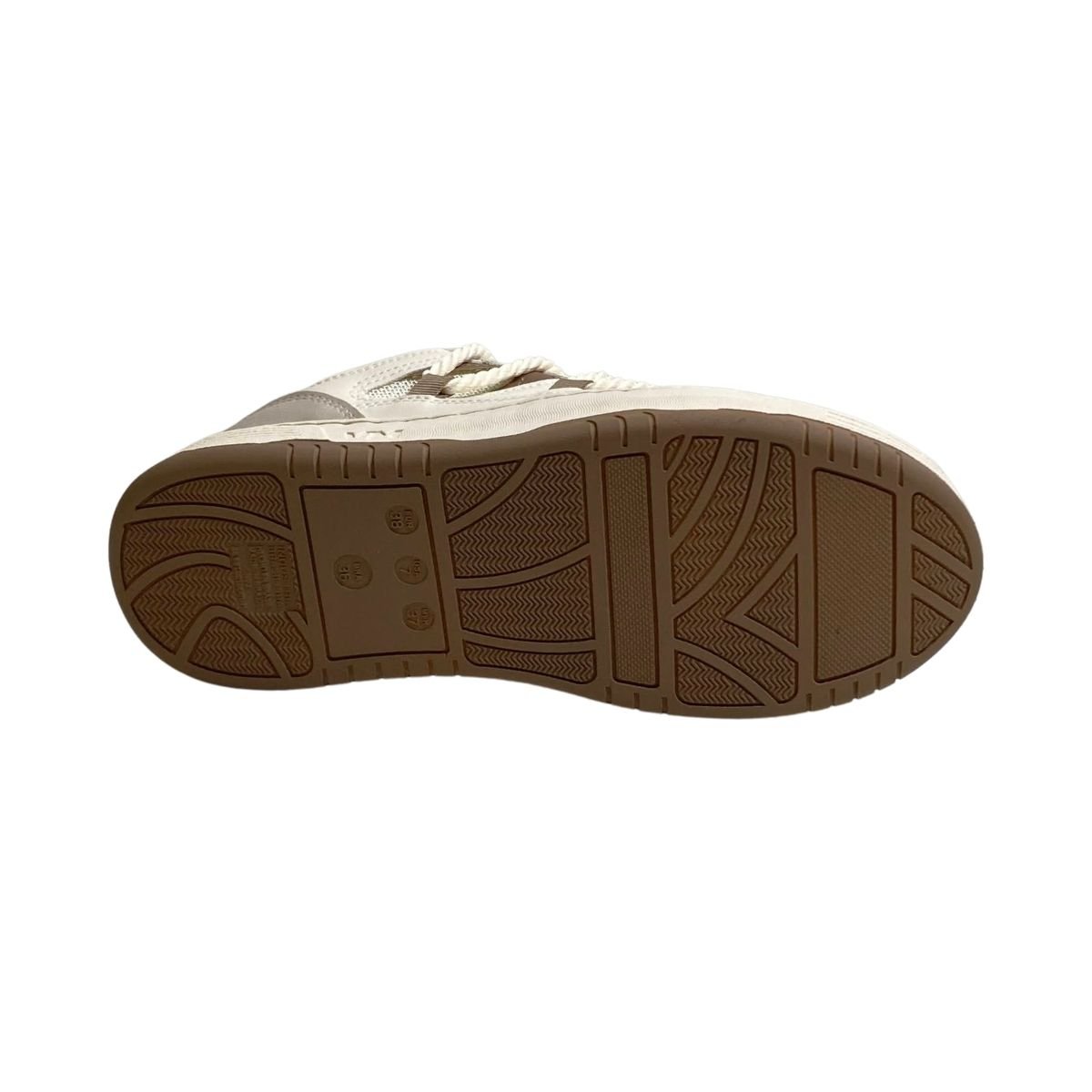 Tênis Via Marte Feminino 225009 Bege Branco 6
