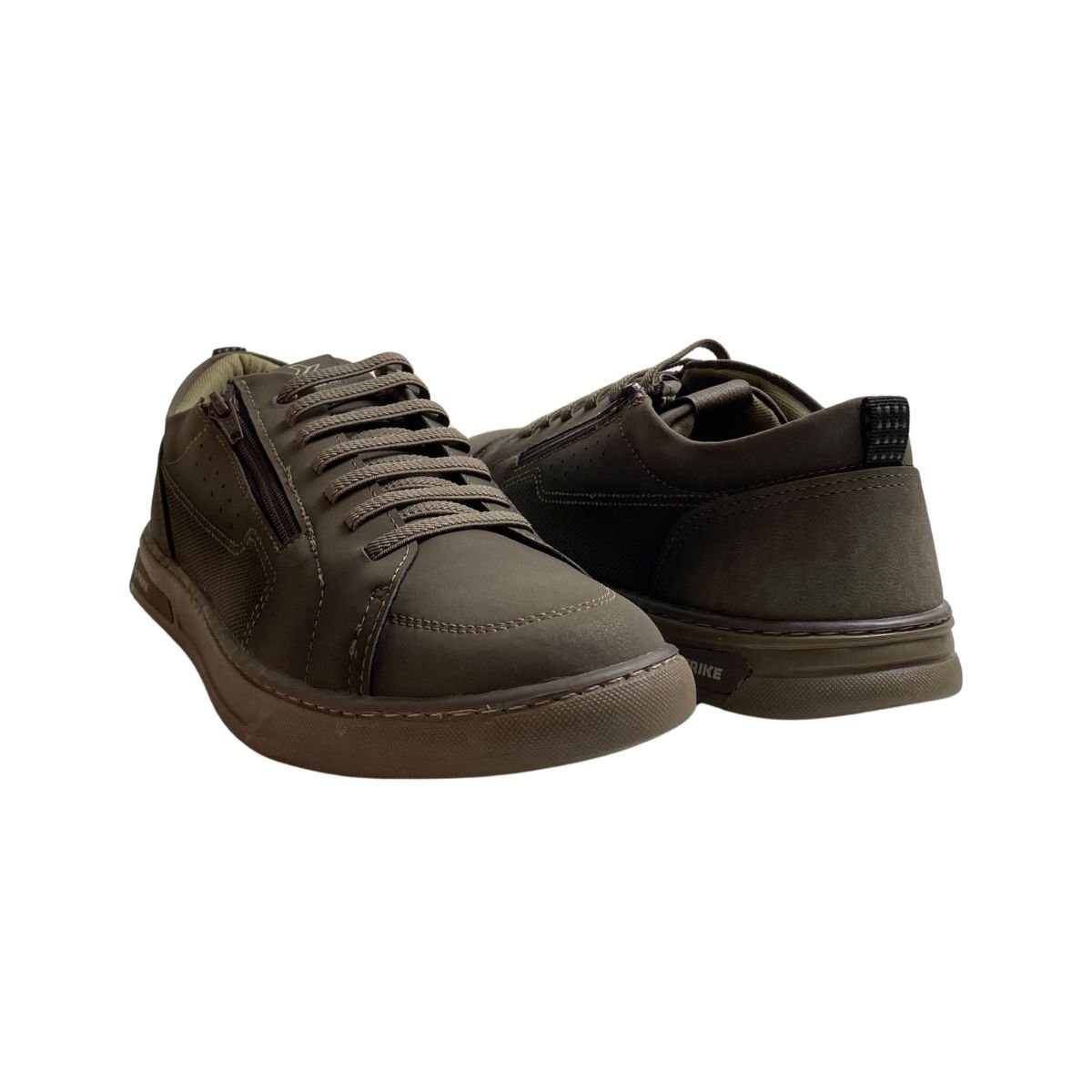Sapatenis Strike Masculino NITRO-02 Cinza Escuro Taupe 4