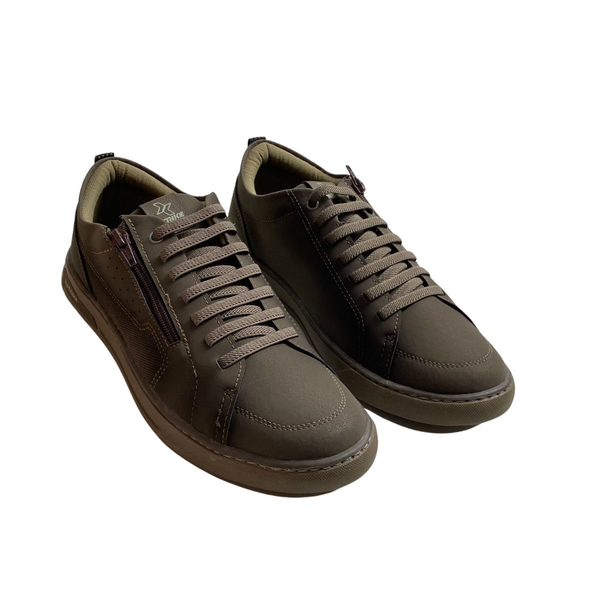 Sapatenis Strike Masculino NITRO-02 Cinza Escuro Taupe 5