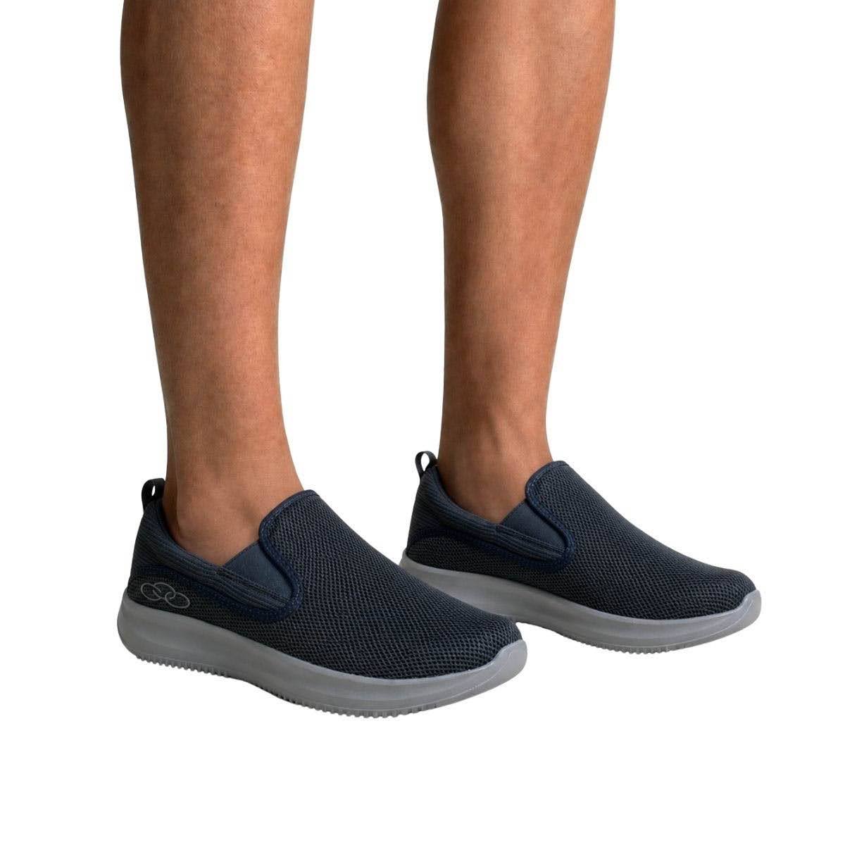 Tênis Wellness Olympikus Masculino 186OM Cinza Escuro Cinza