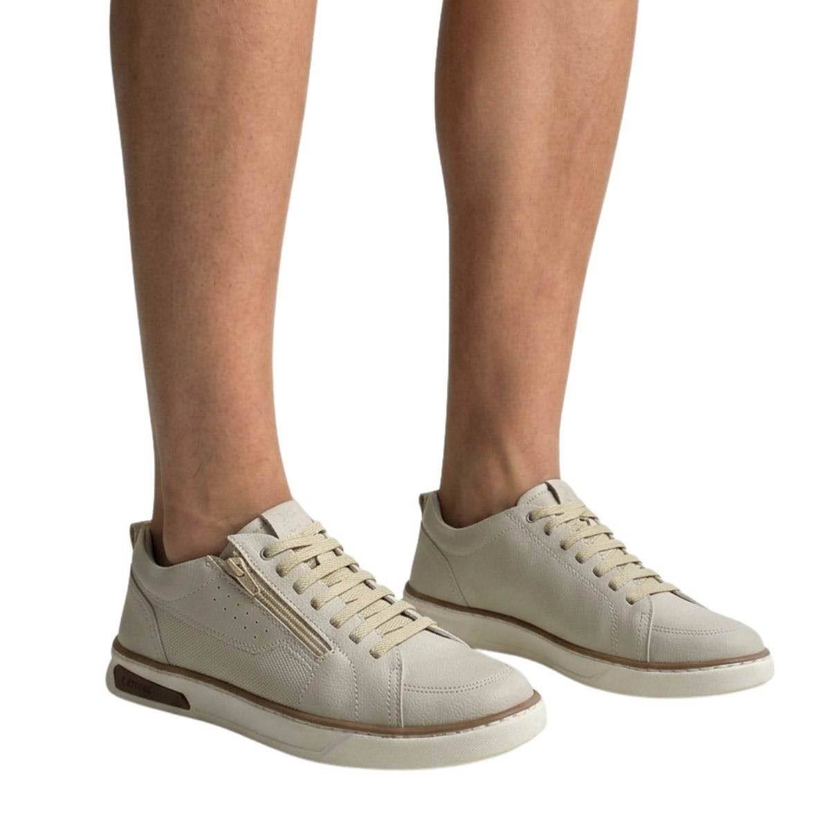 Sapatenis Strike Masculino NITRO-02 Off White Bege 2