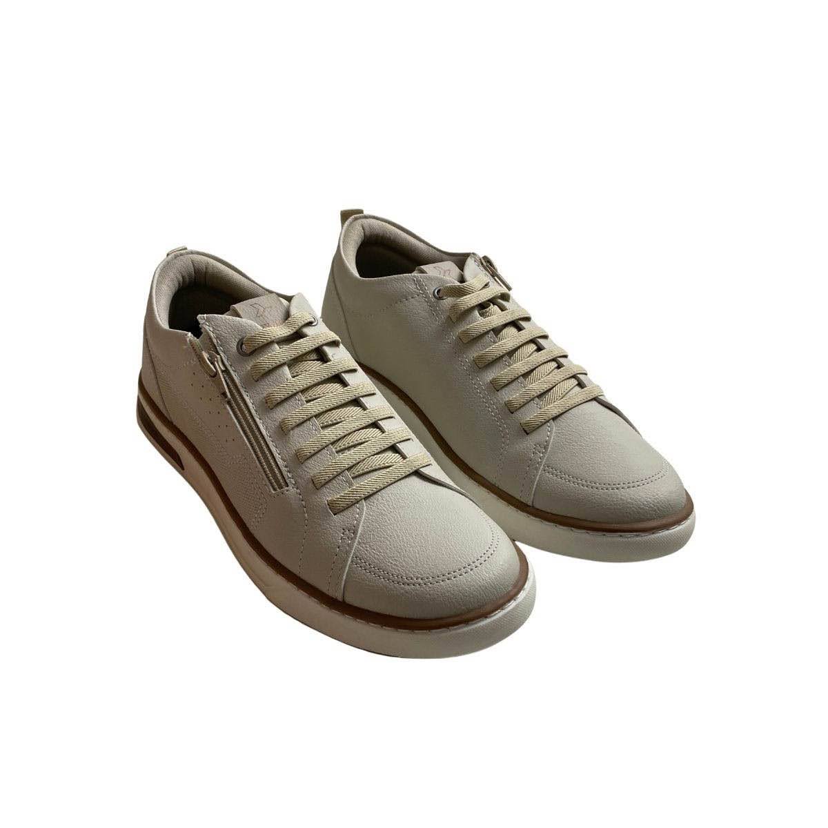 Sapatenis Strike Masculino NITRO-02 Off White Bege 4