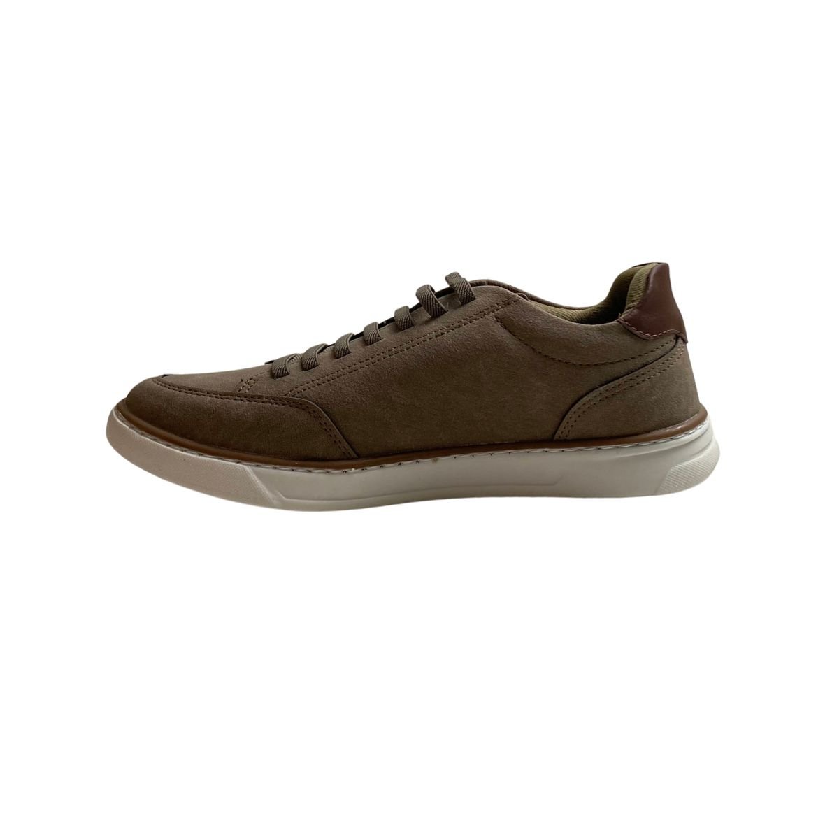 Sapatenis Strike Masculino NITRO-10 Bege Marrom 3