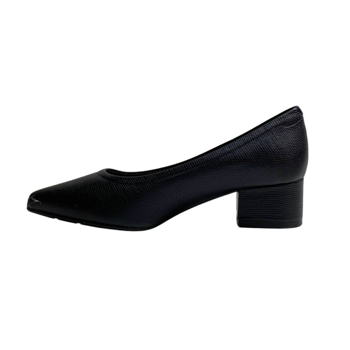Sapato Modare Feminino 7340123 Preto Preto 3