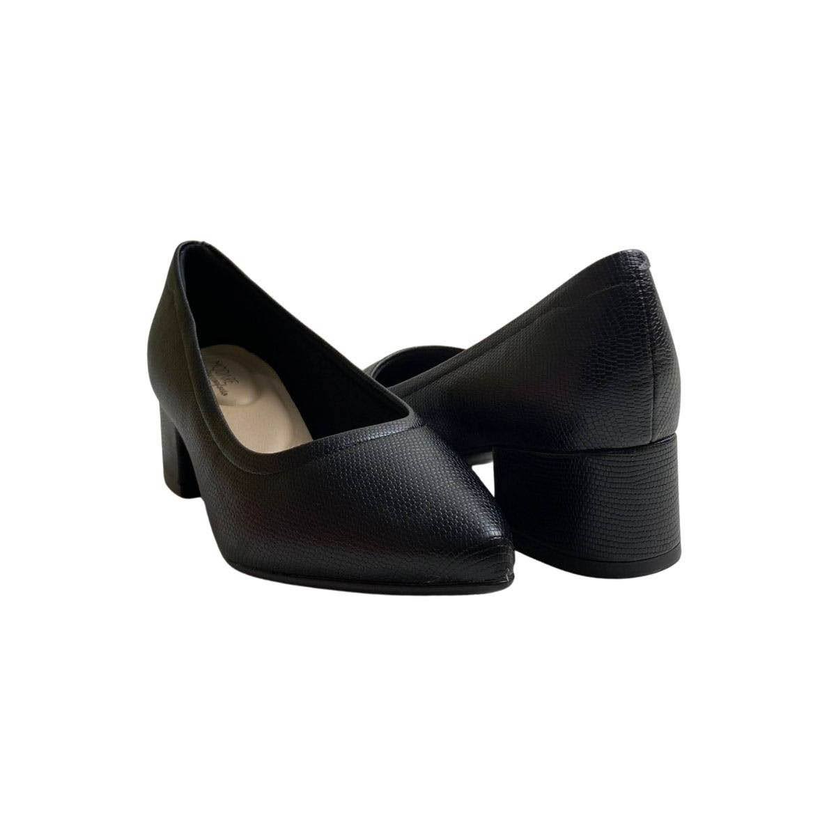 Sapato Modare Feminino 7340123 Preto Preto 5