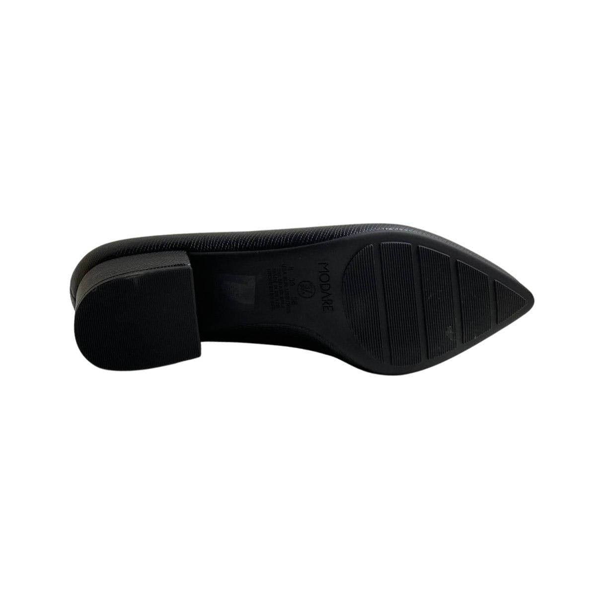 Sapato Modare Feminino 7340123 Preto Preto 6