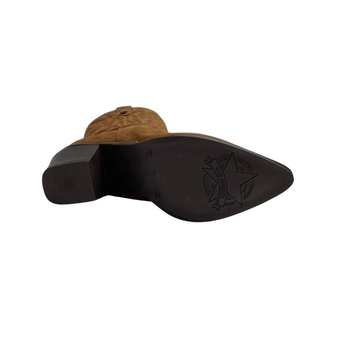 Bota Via Marte Feminina 054014 Marrom Claro Marrom 6