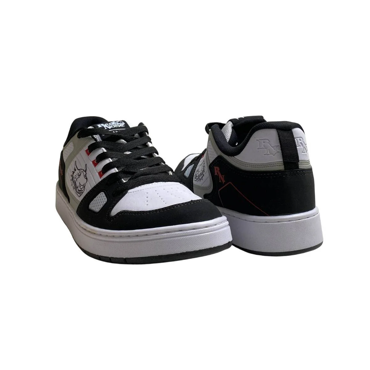 Tênis Red Nose Masculino RNVM303 Branco Branco/Preto 5