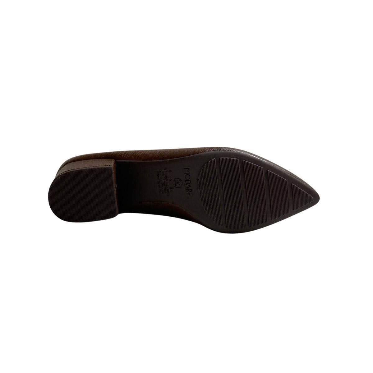 Sapato Modare Feminino 7340123 Marrom Escuro Marrom 6