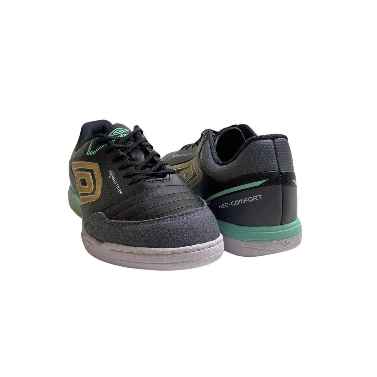 Tênis Futsal Umbro Masculino UO1FB00430 Preto Preto 5