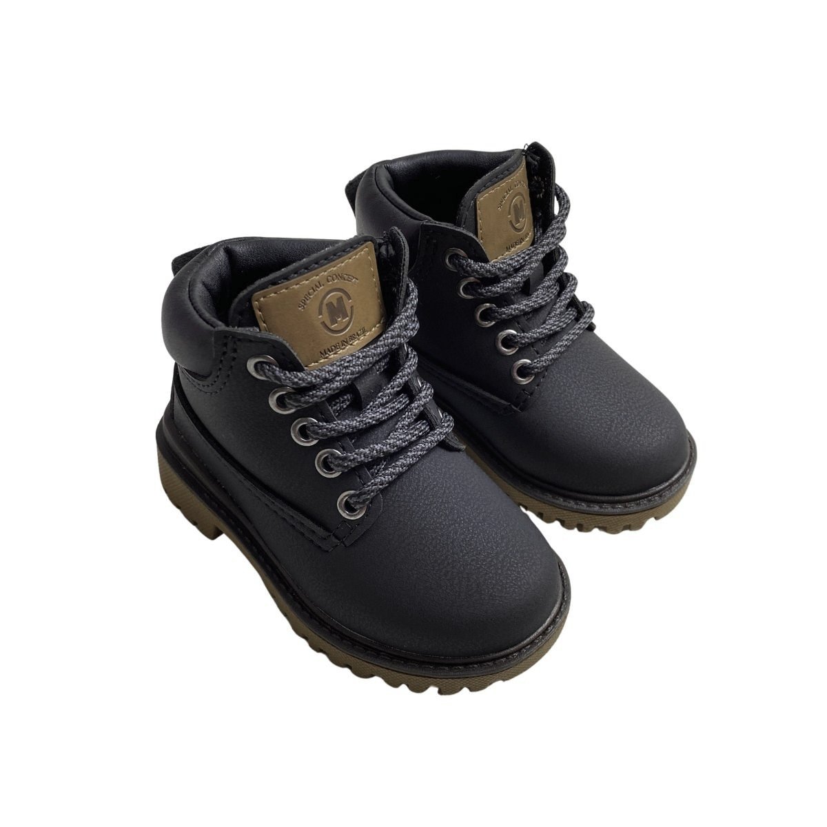 Coturno Molekinho Infantil Menino 2144214 Preto Preto 4