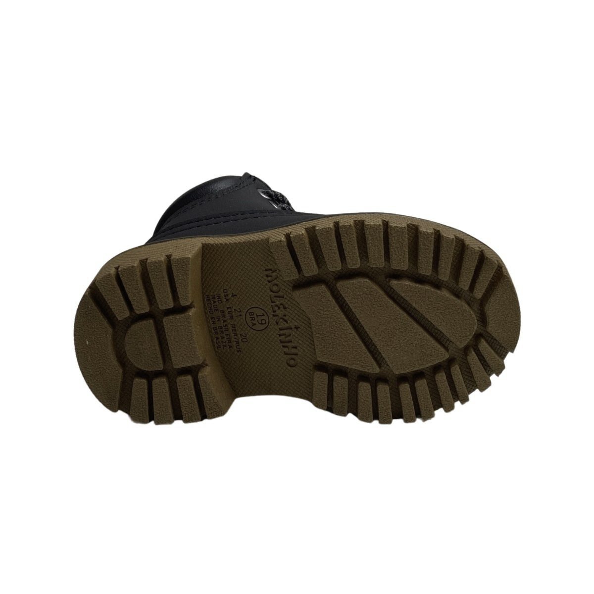 Coturno Molekinho Infantil Menino 2144214 Preto Preto 6