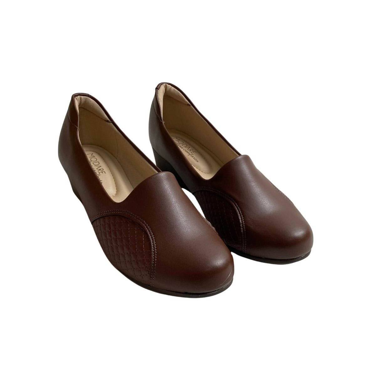 Sapato Modare Feminino 7014229 Marrom Marrom 4