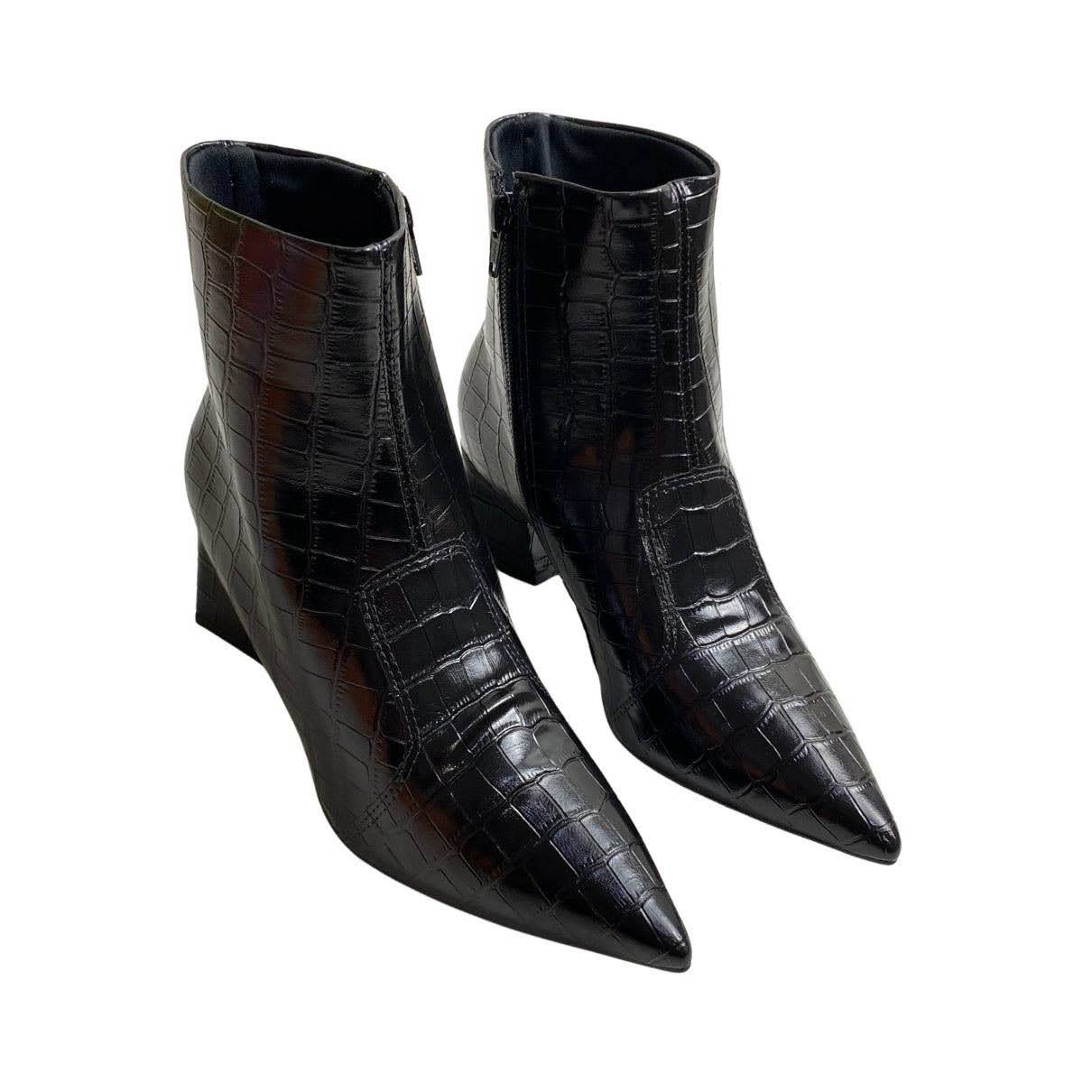 Bota Bebecê Feminino T3842041 Preto Preto 4