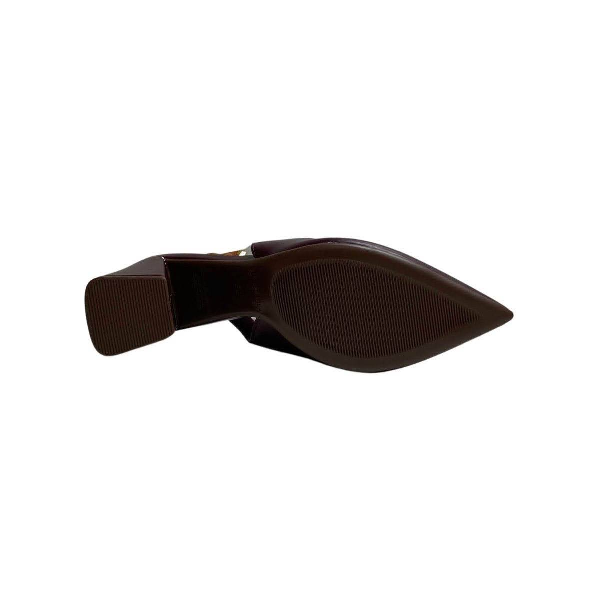 Sapato Bebecê Feminino T7012028 Bordô Bordô 6