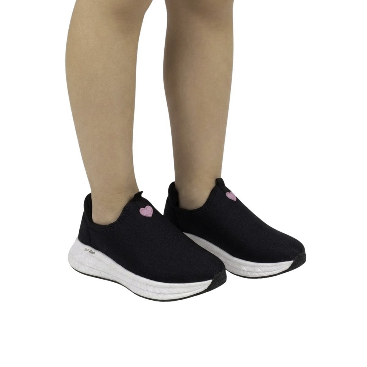 Tênis Molekinha Infantil Menina 2580100 Preto Preto 2