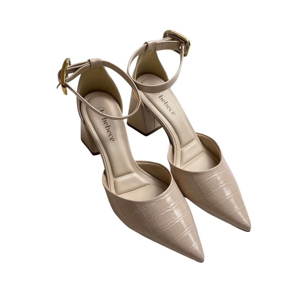 Sapato Bebecê Feminino T7012024 Creme Creme 4