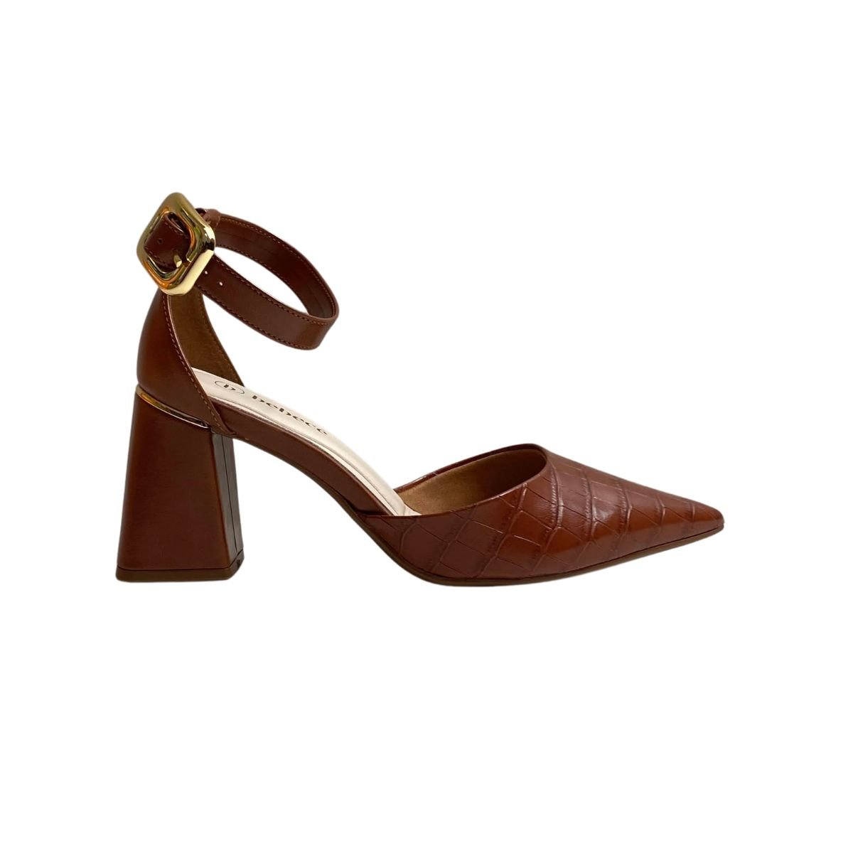 Sapato Bebecê Feminino T7012024 Marrom