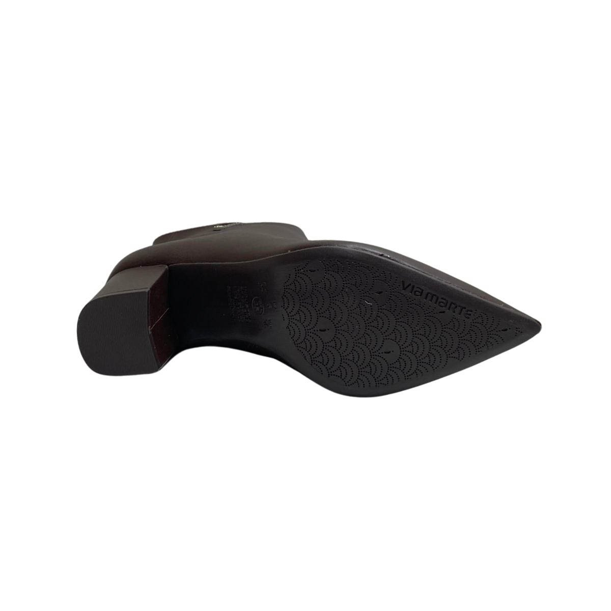 Bota Via Marte Feminina 236009 Marrom Marrom 6