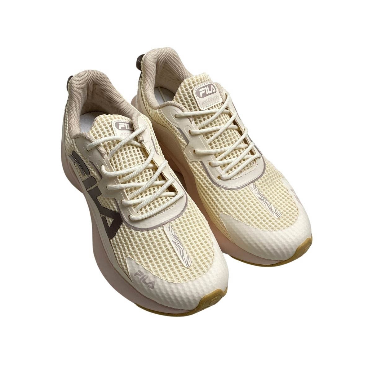 Tênis Recovery Fila Feminino 51J728X Bege Bege 3