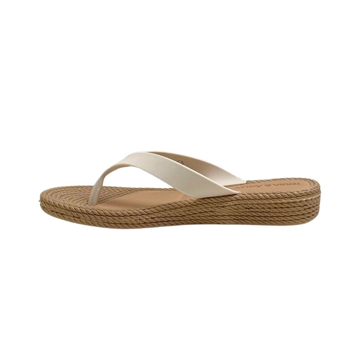 Chinelo Terra e Água Feminino 210012T Branco Branco 3
