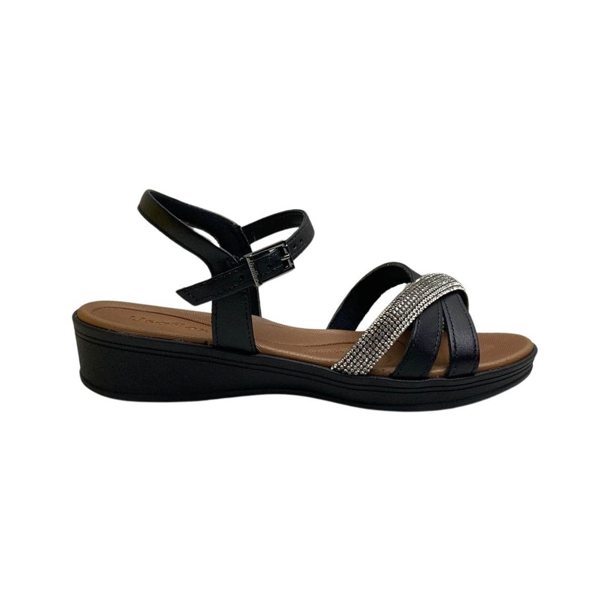 Sandália Usaflex Feminina UD04006 Preta