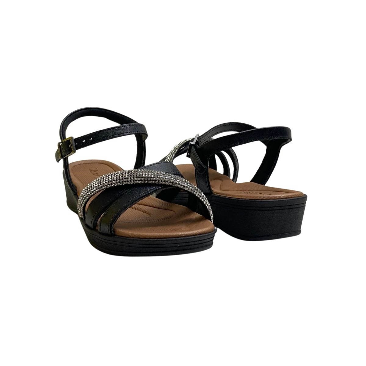 Sandália Usaflex Feminina UD04006 Preta Preto 5