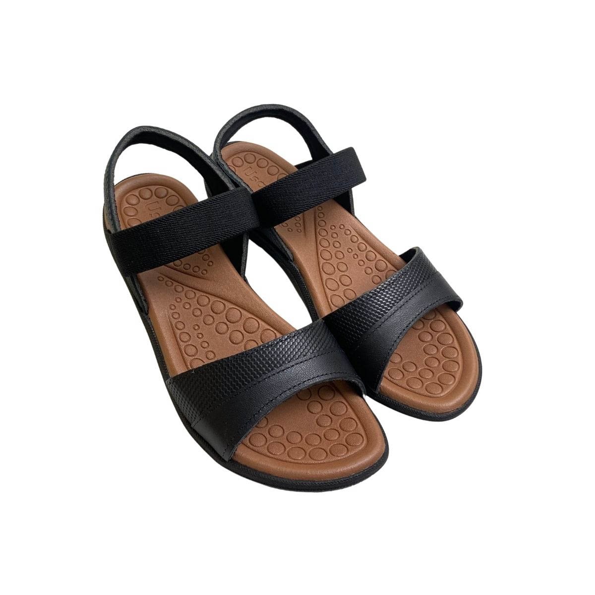 Sandália Usaflex Feminina PA06002 Preta Preto 4