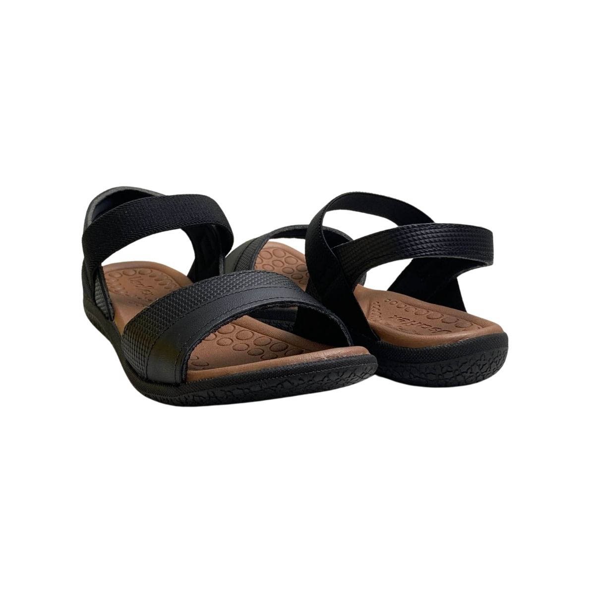 Sandália Usaflex Feminina PA06002 Preta Preto 5