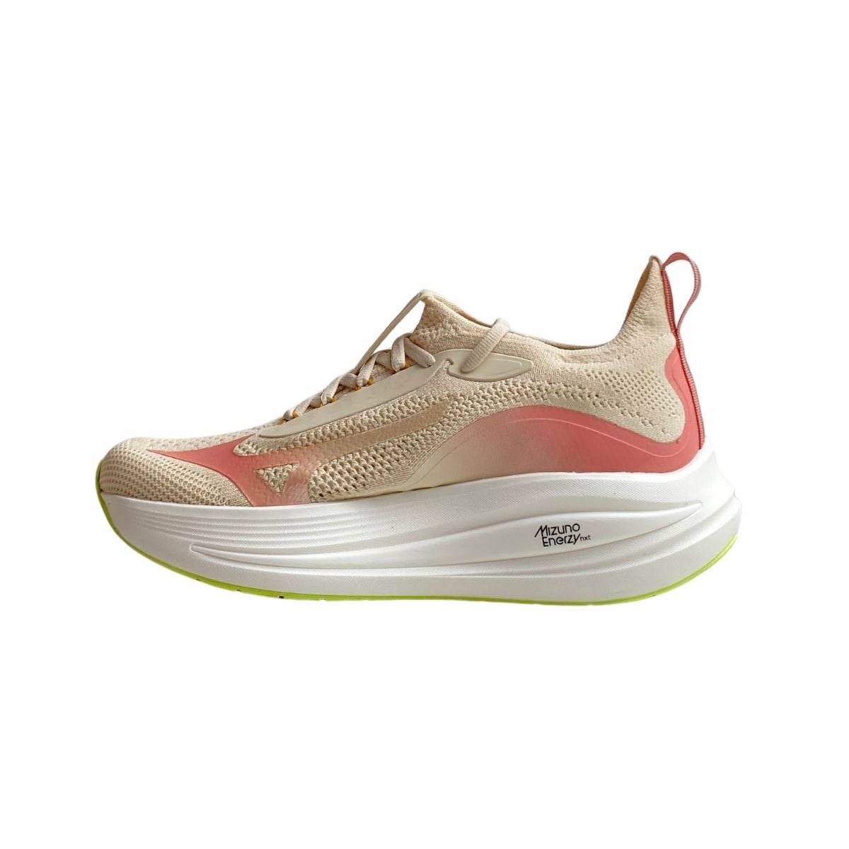 Tênis Neo Aura Knit Mizuno Feminino 101114114F Creme Bege 3