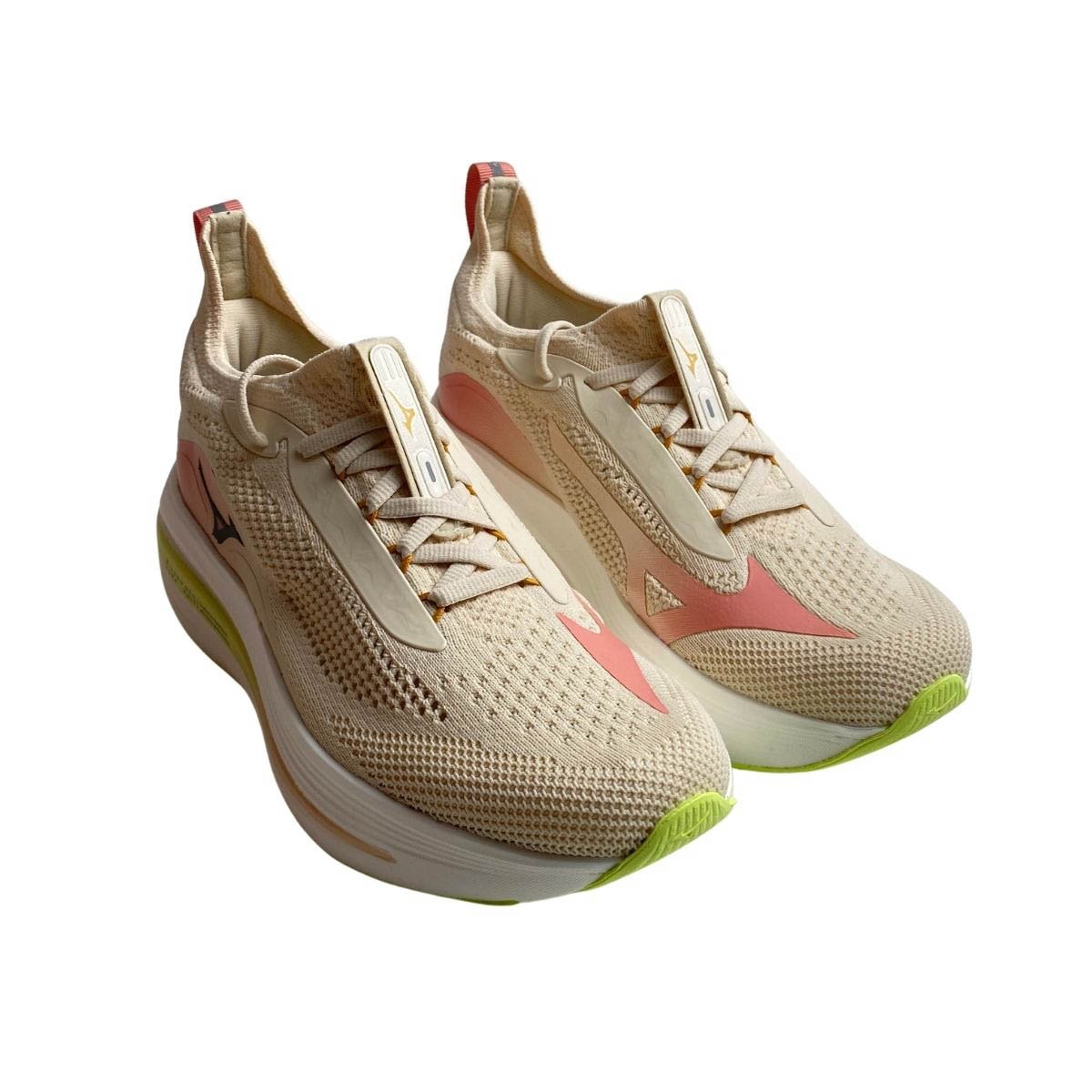 Tênis Neo Aura Knit Mizuno Feminino 101114114F Creme Bege 4