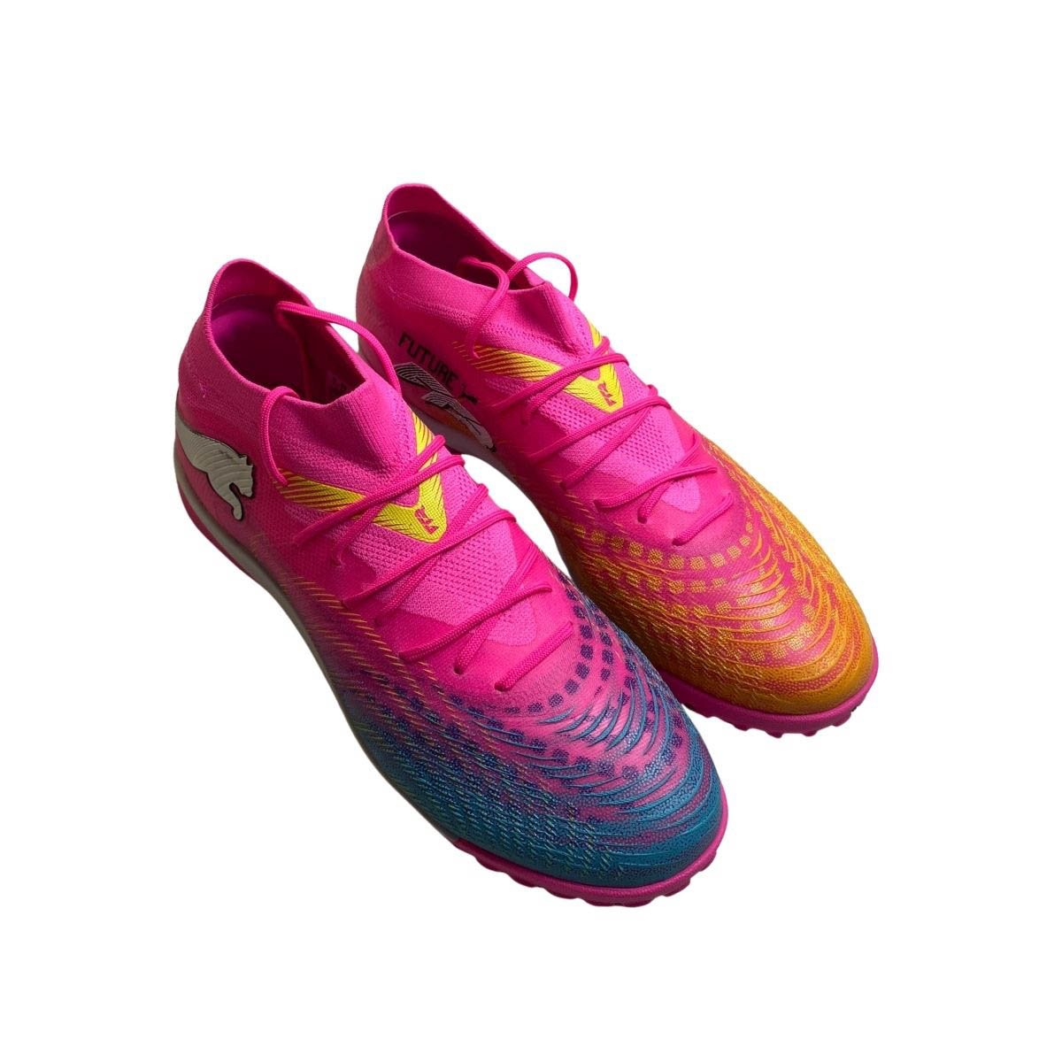 Chuteira Future 9 Match Society Puma Masculina 108906 Rosa Rosa 4