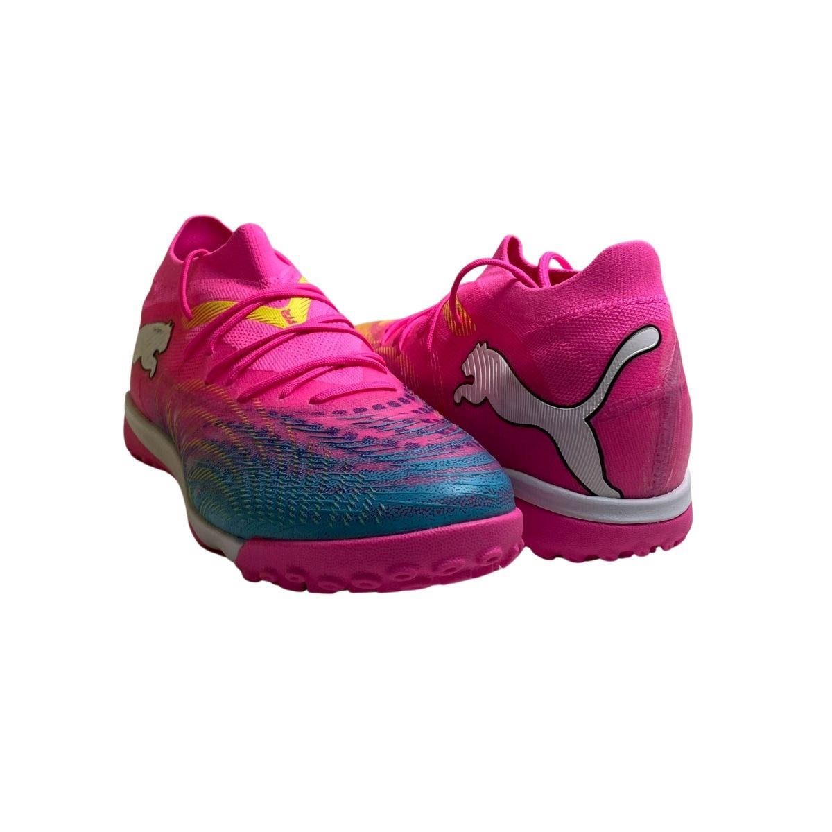 Chuteira Future 9 Match Society Puma Masculina 108906 Rosa Rosa 5