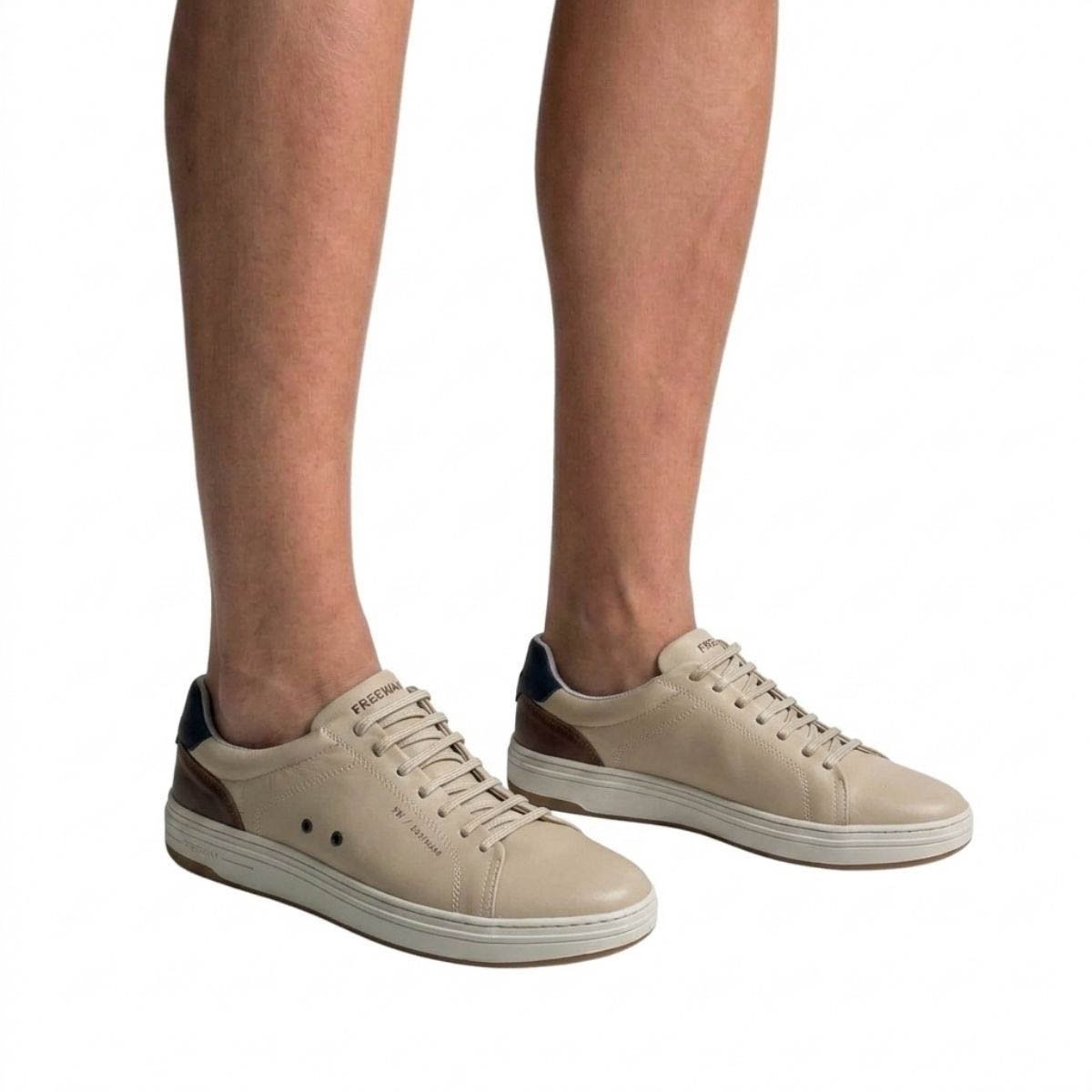Sapatenis Freeway Masculino EVO05 Off White Bege 2