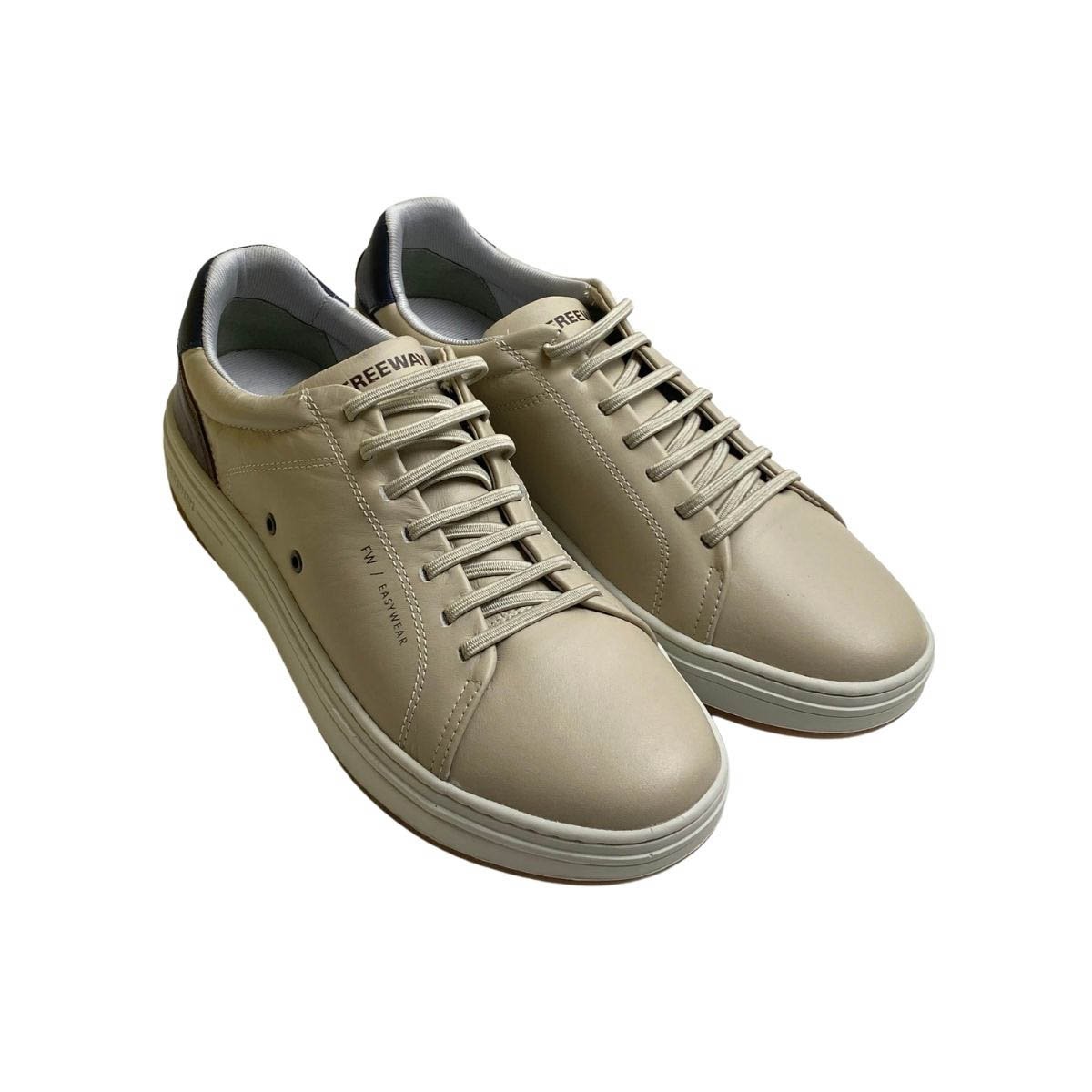 Sapatenis Freeway Masculino EVO05 Off White Bege 4