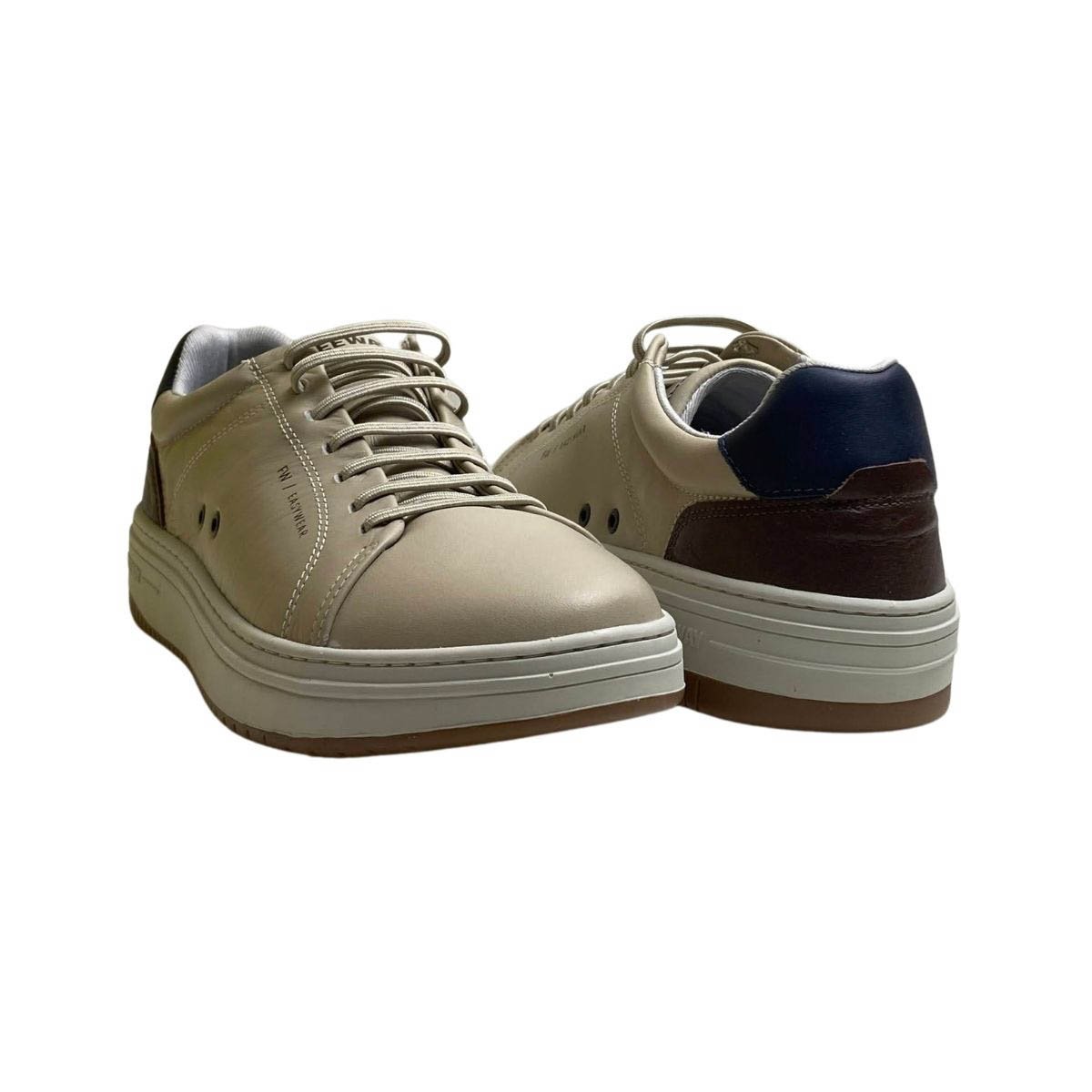 Sapatenis Freeway Masculino EVO05 Off White Bege 5