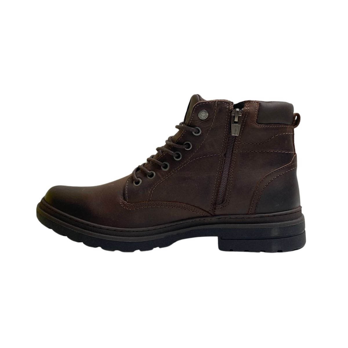 Coturno Freeway Masculino DJANGOX Marrom Escuro Marrom 3