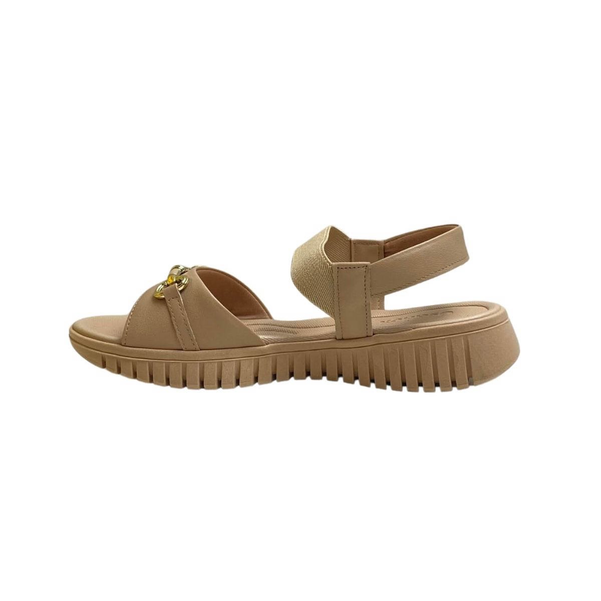 Sandália Usaflex Feminina UD1104 Nude Bege 3