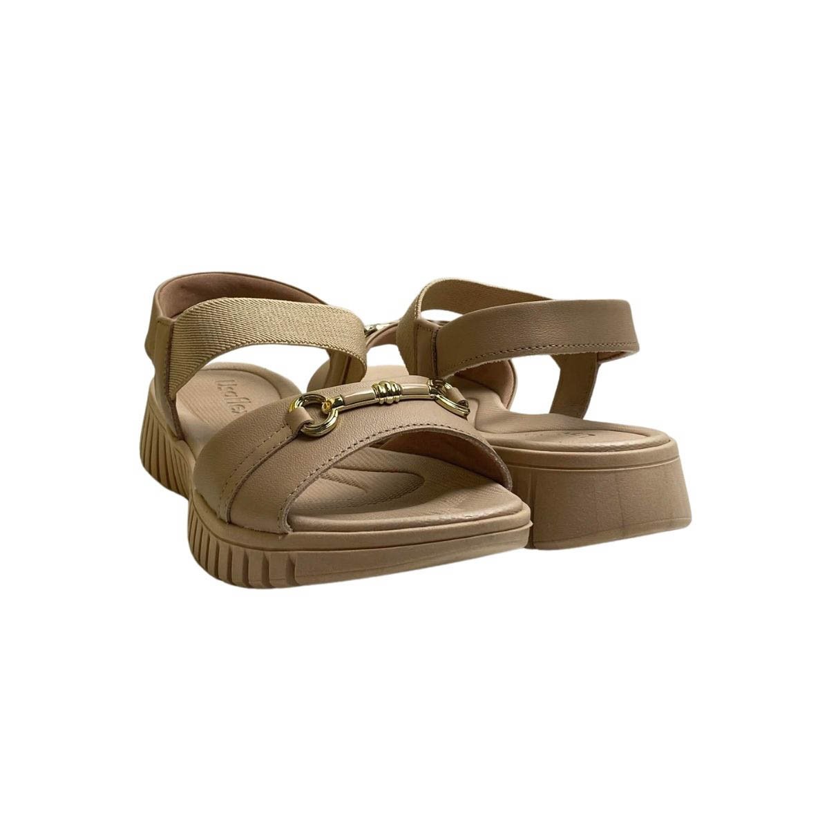 Sandália Usaflex Feminina UD1104 Nude Bege 5