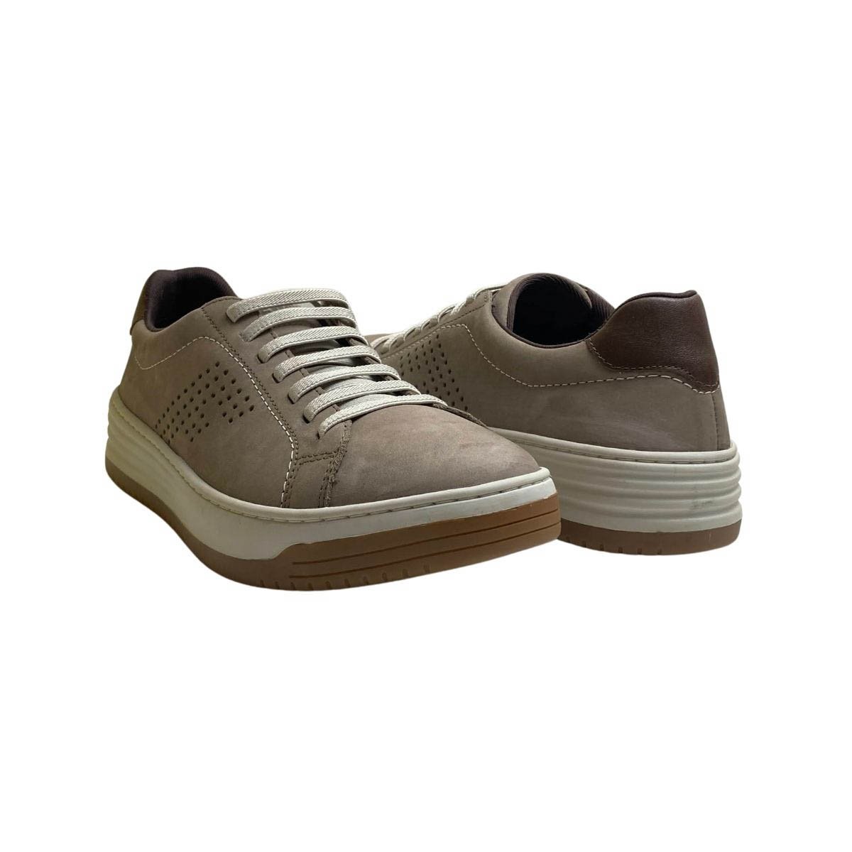 Sapatenis Freeway Masculino LOUD Bege Bege 5