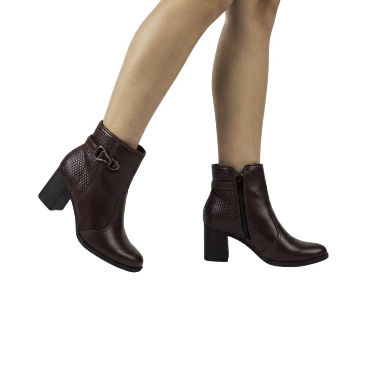 Bota Dakota Feminina D2193 Bordô Bordô 2