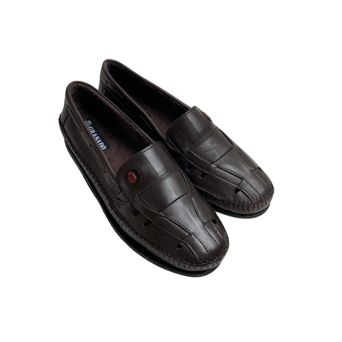 Mocassim Granado Masculino 405GR Marrom Escuro Marrom 4