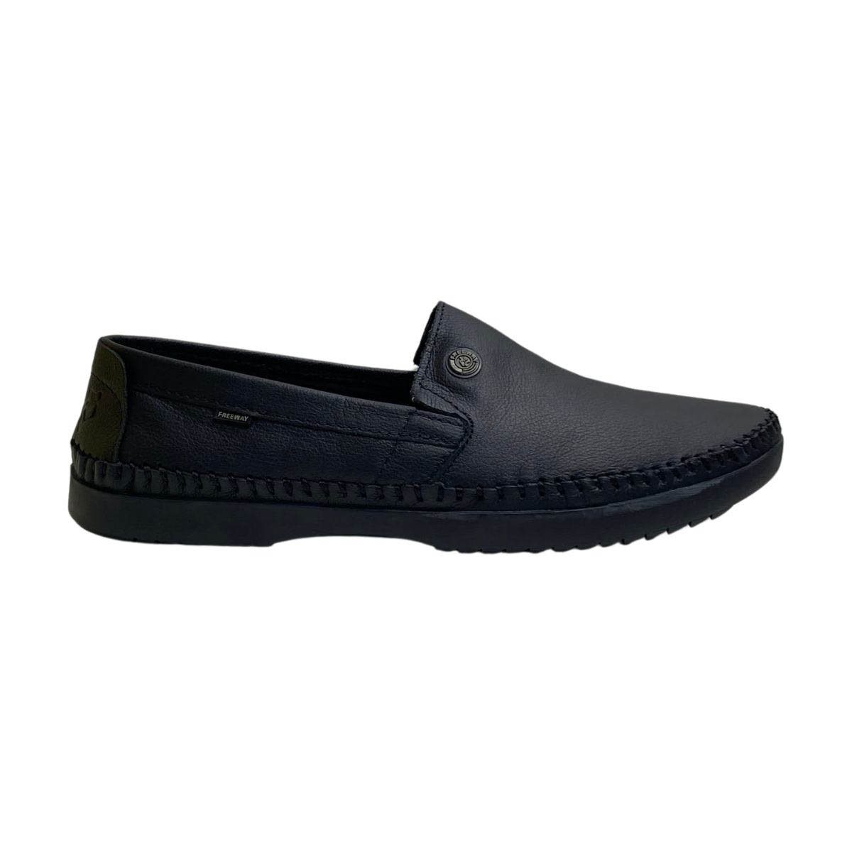 Mocassim Freeway Masculino LOGAN-SOFT Preto