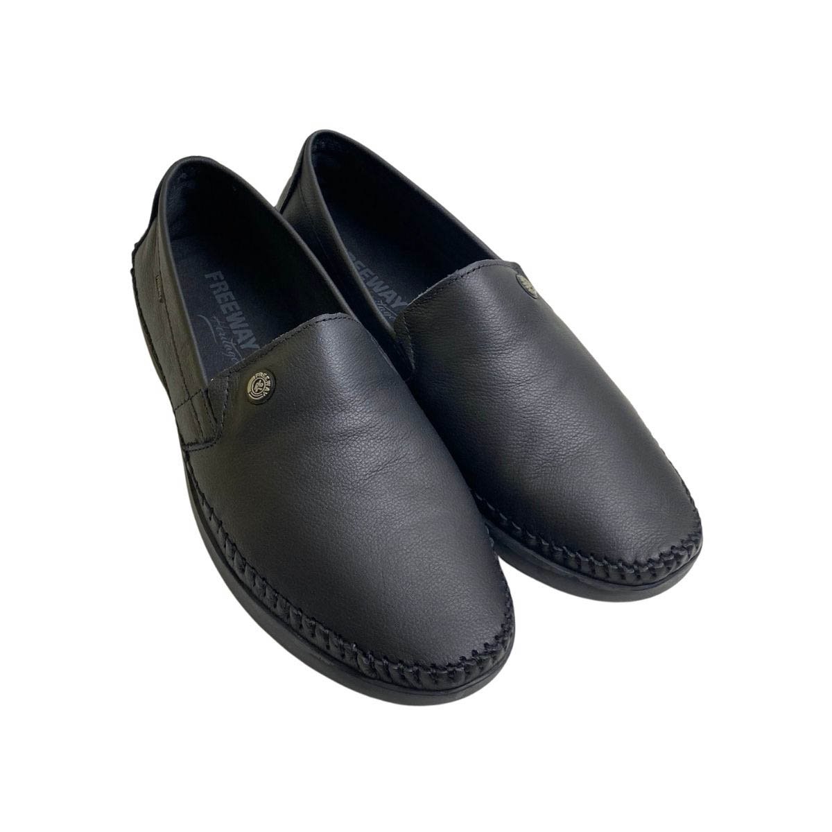 Mocassim Freeway Masculino LOGAN-SOFT Preto Preto 4