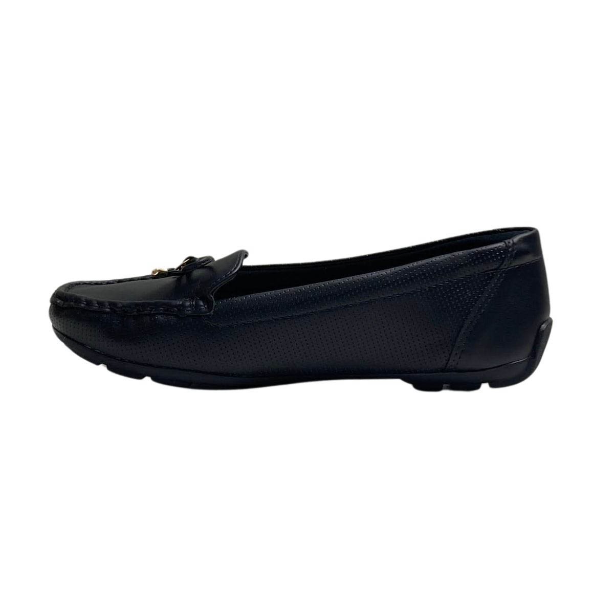 Modare Mocassim Feminino 7095646 Preto Preto 3