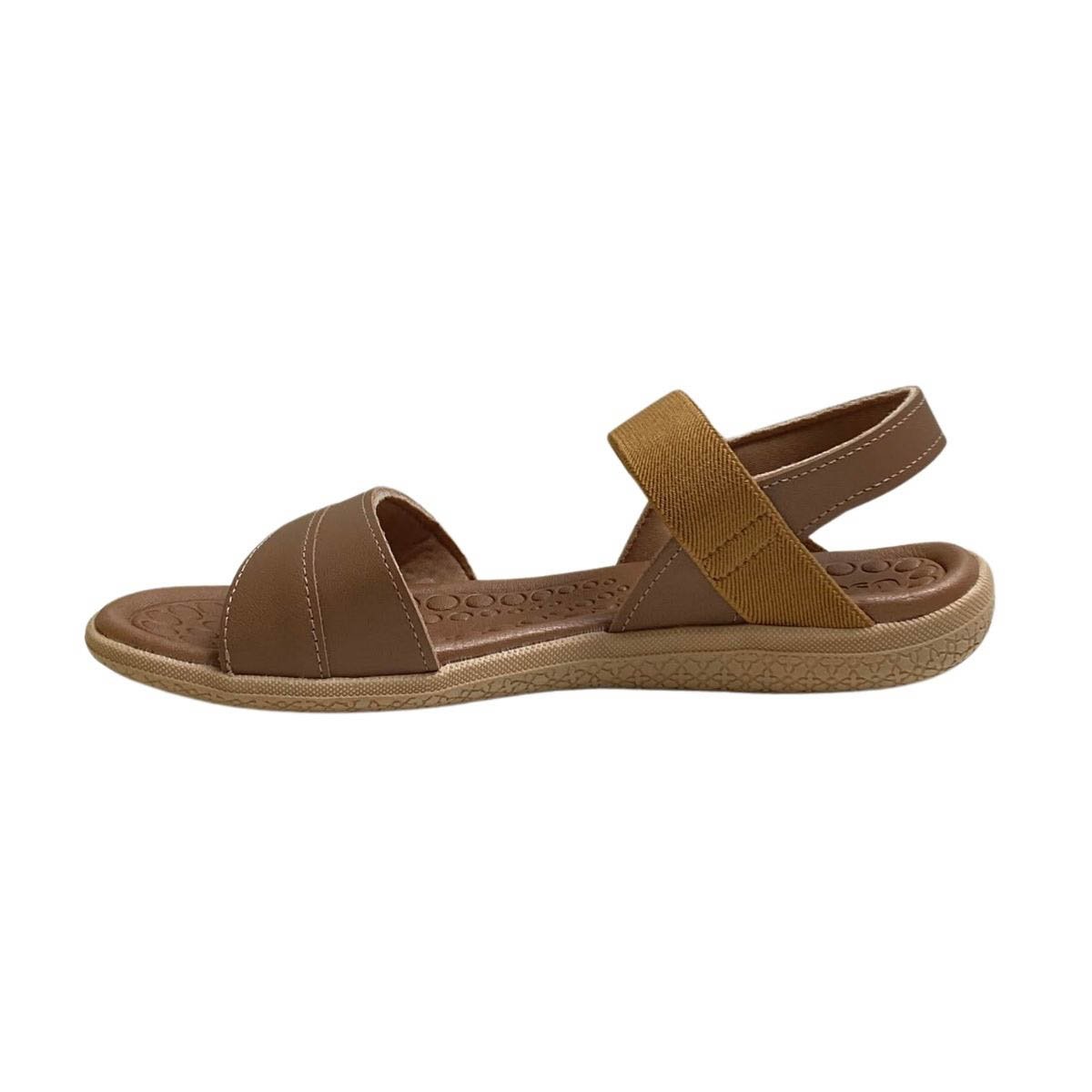 Sandália Usaflex Feminina PA06002 Marrom Marrom 3