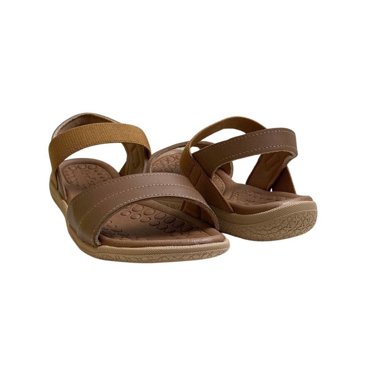 Sandália Usaflex Feminina PA06002 Marrom Marrom 5