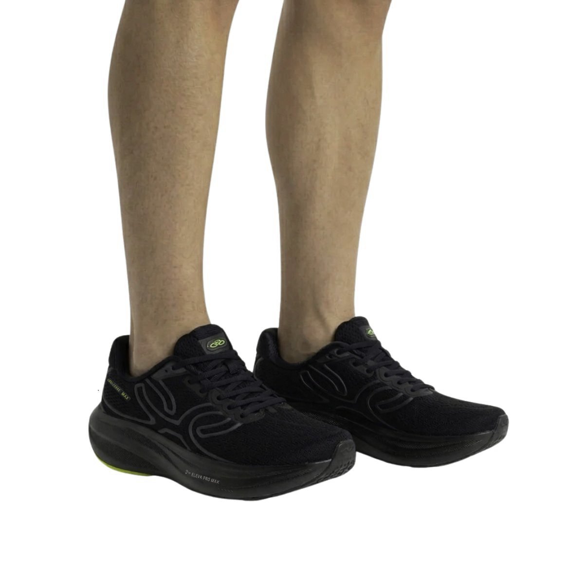 Tênis Corre Max Olympikus Masculino CORRE-MAX-M Preto Preto 2